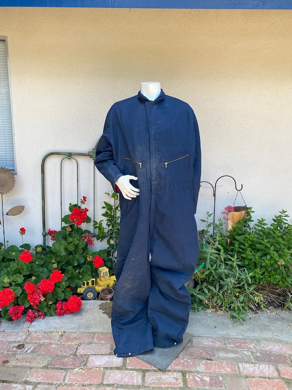 Vintage Insulated Workwear Coveralls // 1980s 1990