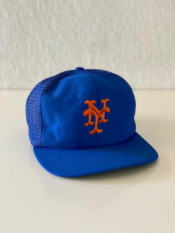 Vintage 80s NY Yankees Trucker Hat MLB Snapback Baseball Hat Men 
