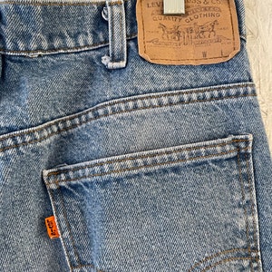 vintage 20517 Levis Orange Tab Jeans / Stone Wash Levis Orange Tab Straight Leg Fit Waist 32 image 2