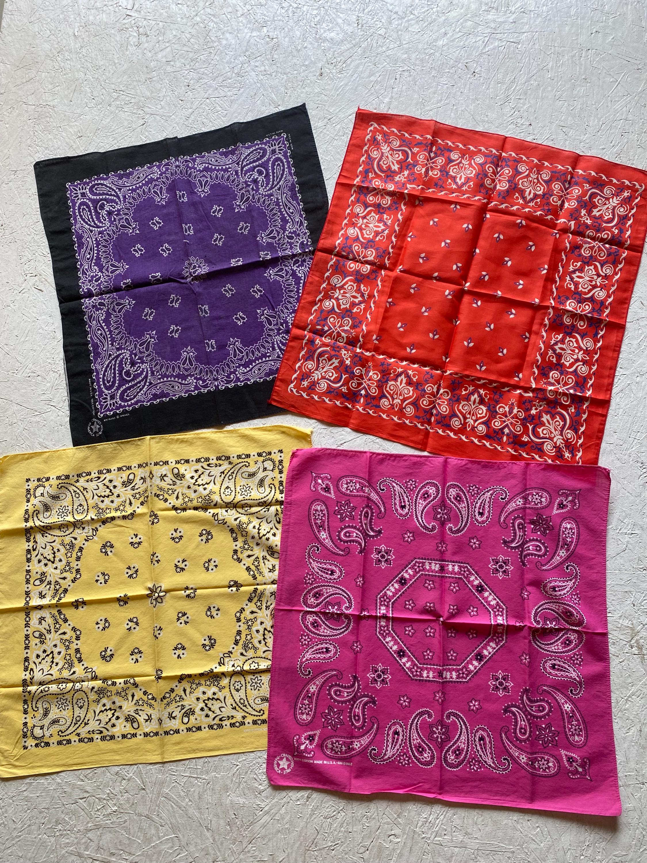 1980's Bandanas - Etsy