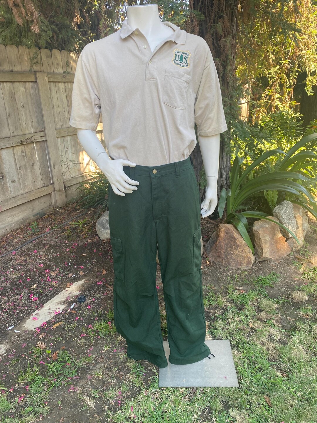 Tipo Bombero Pantalones Bomberos Para Hombre MOLDE: PANTALON