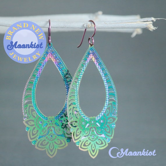 Bright colored earrings sale