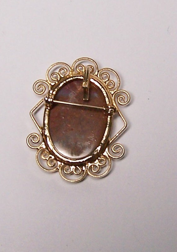 Agate Brooch, Agate Pendant, Vintage Agate Jewelry - image 4