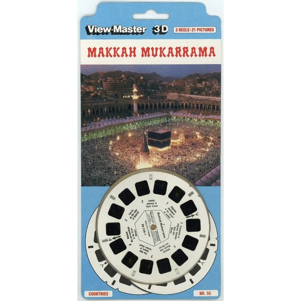 Makkah Mukarrama - Classic ViewMaster - 3 Reel set, 21 3D images