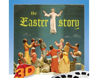 Easter Story - Classic ViewMaster - 3 Reel set, 21 3D images Vintage