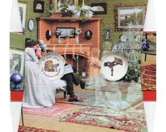 Sprits of Christmas Past, Present & Future - OH WOW Greeting Card - Mailable Viewer - NEW