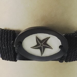 STARFISH- Tagua Bracelet - Vegan, Organic - Native Design - Hand Made by women in Ecuador - Fair Trade - NEW