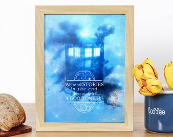 Poster - Doctor Who | We're all Stories in the end