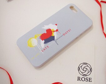 Phone Case iPhone SE - White Rabbit / I'm late for a very important date / Alice in Wonderland