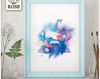 Poster - 30 Seconds To Mars - Art Print