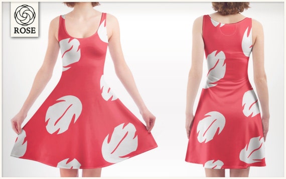 red hawaiian dress lilo