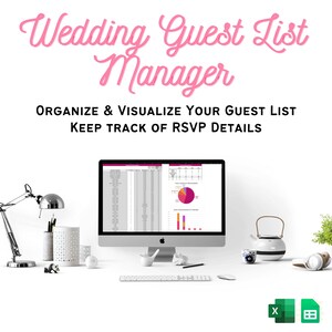 Wedding Guest List Manager - Develop your Guest List and Track RSVP Details