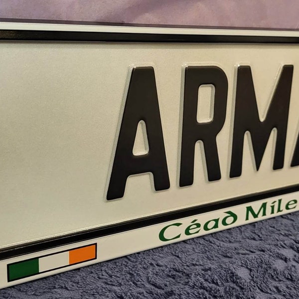 Metal Irish Plates Etsy