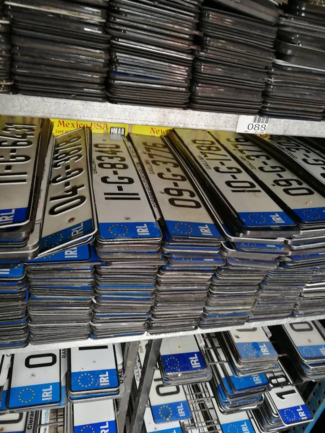 USED Genuine Ireland License Plate Any County From the Etsy