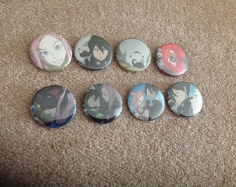 Eureka seveN Anemone/Dominic Pin Set 1