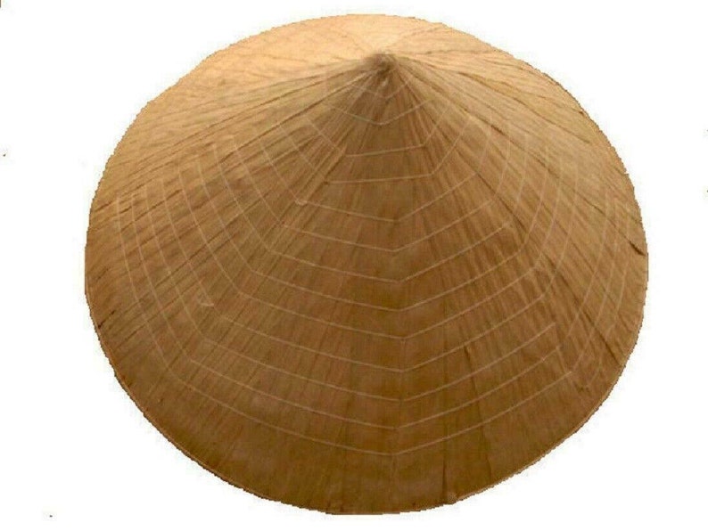 Genuine Vietnamese Non La Conical Hat Vietnam Asia Viet Cong Farmer Fancy 1218 image 9