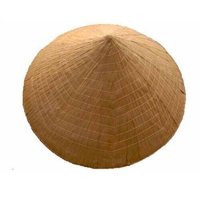 Genuine Vietnamese Non La Conical Hat Vietnam Asia Viet Cong Farmer Fancy 1218 image 4