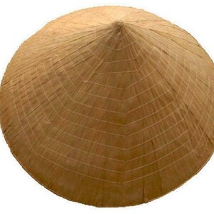 Genuine Vietnamese Non La Conical Hat Vietnam Asia Viet Cong Farmer Fancy 1218 image 8