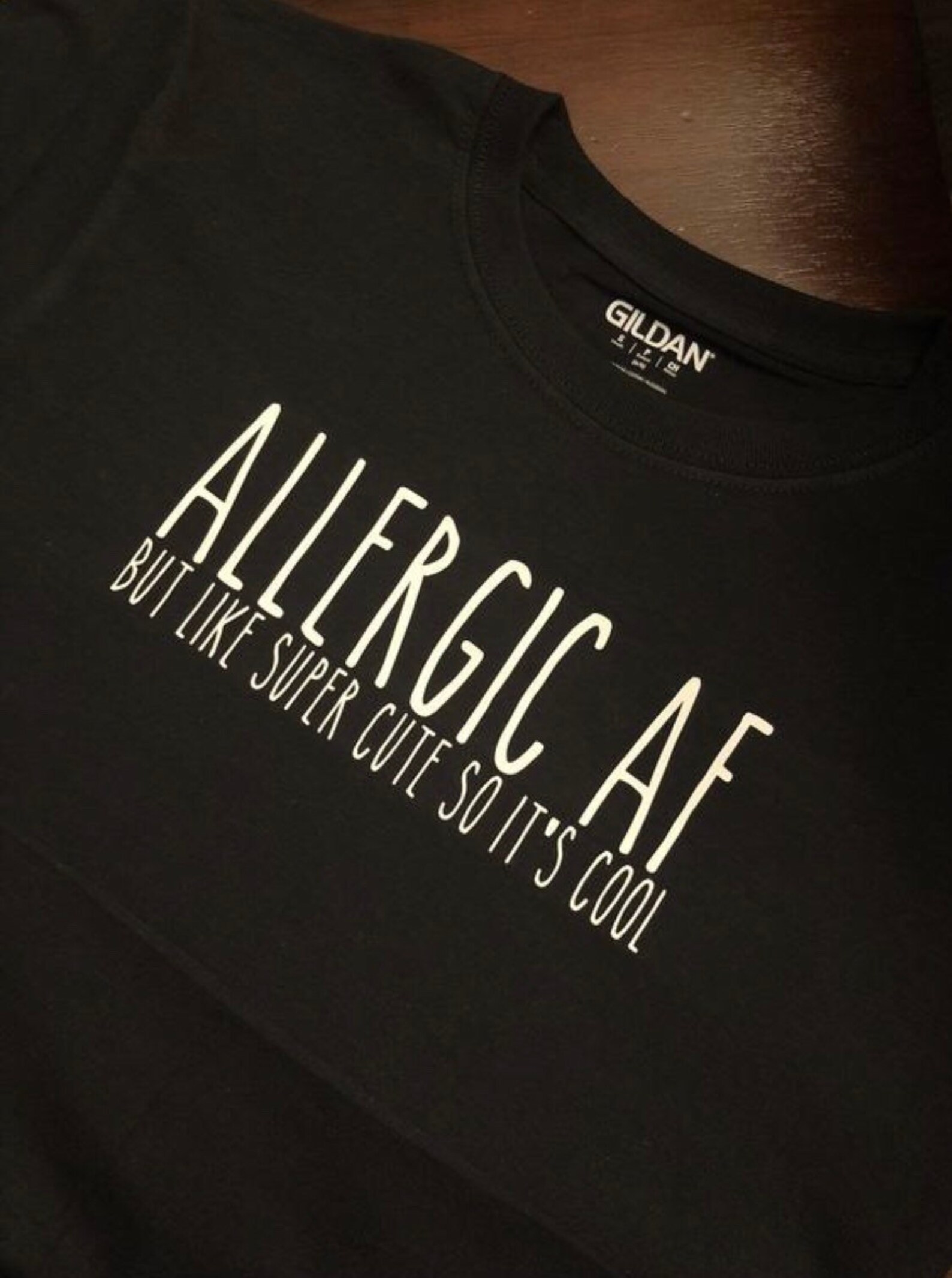 Allergic AF Allergy Shirt Allergy Awareness Shirt Kids Etsy