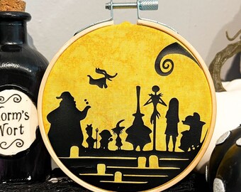 Nightmare Before Christmas Decor, Halloween Decoration, Halloween Tiered Tray