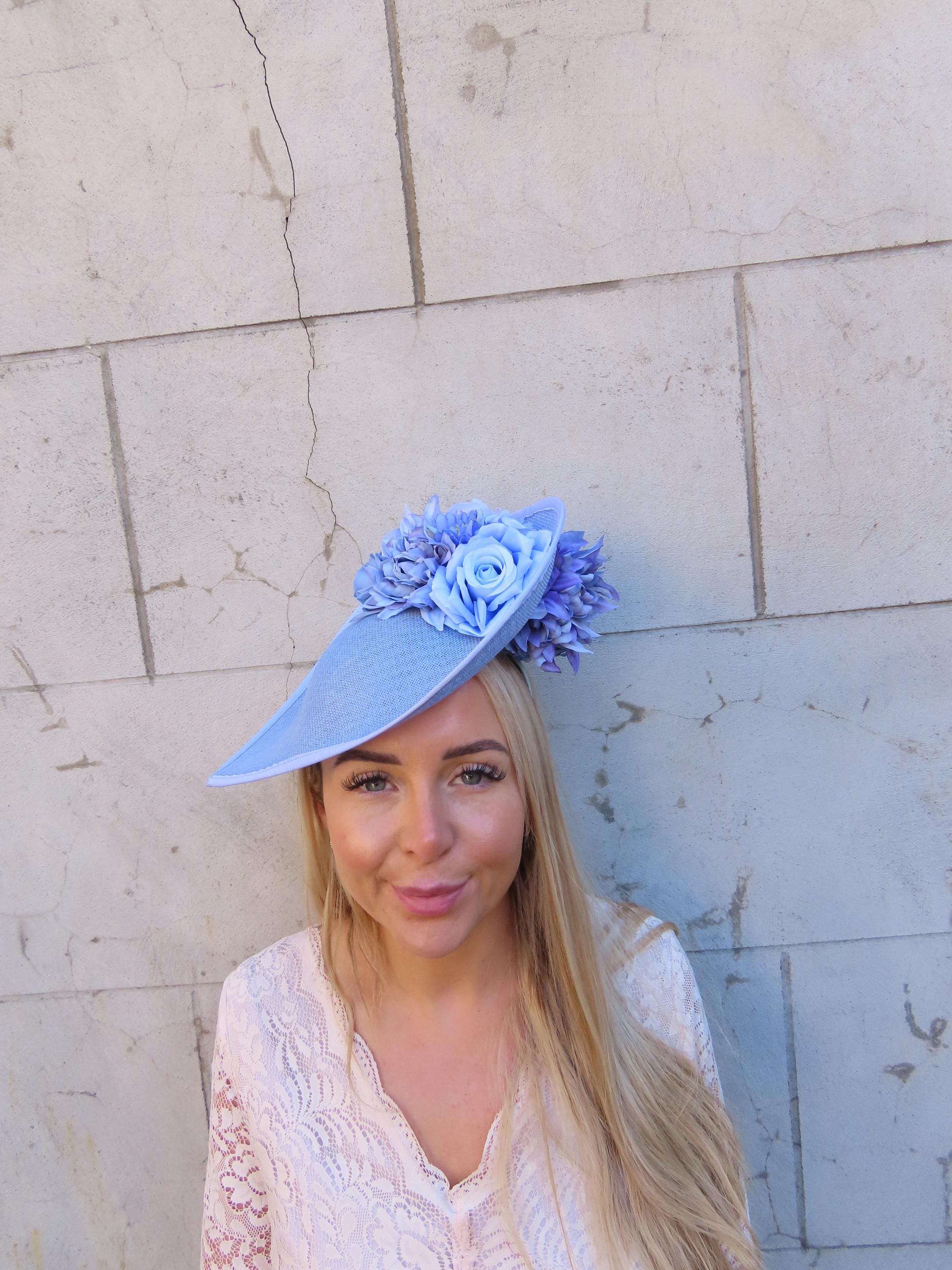 Denim Fascinator Hat - Etsy UK display picture 3