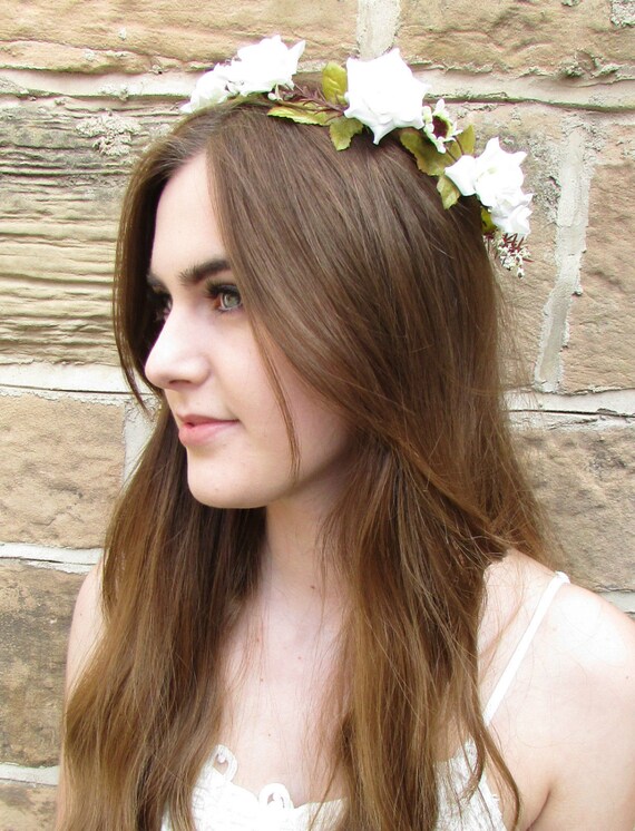 flower garland hair