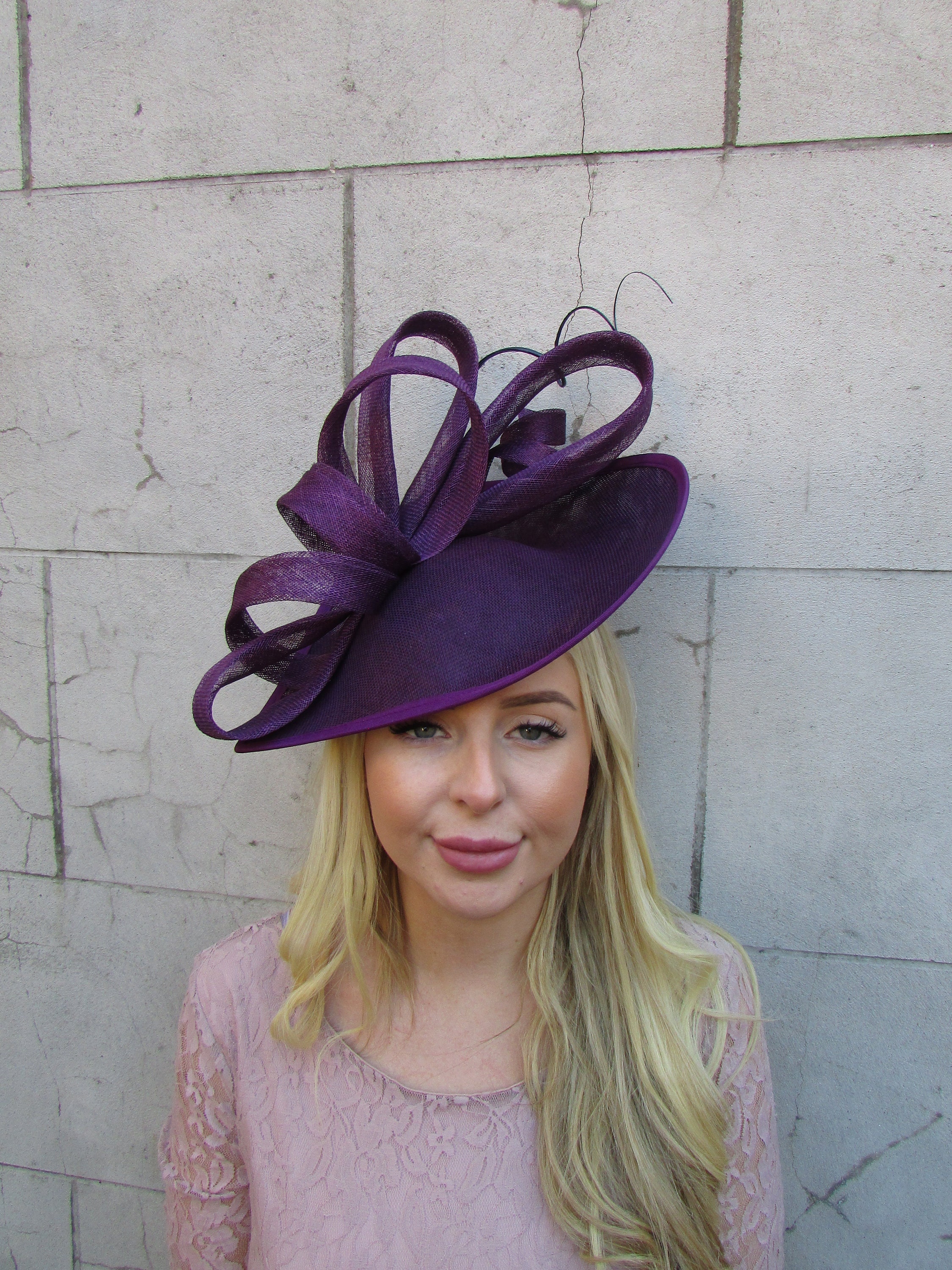 One off Piece Plum Grape Purple Large 
