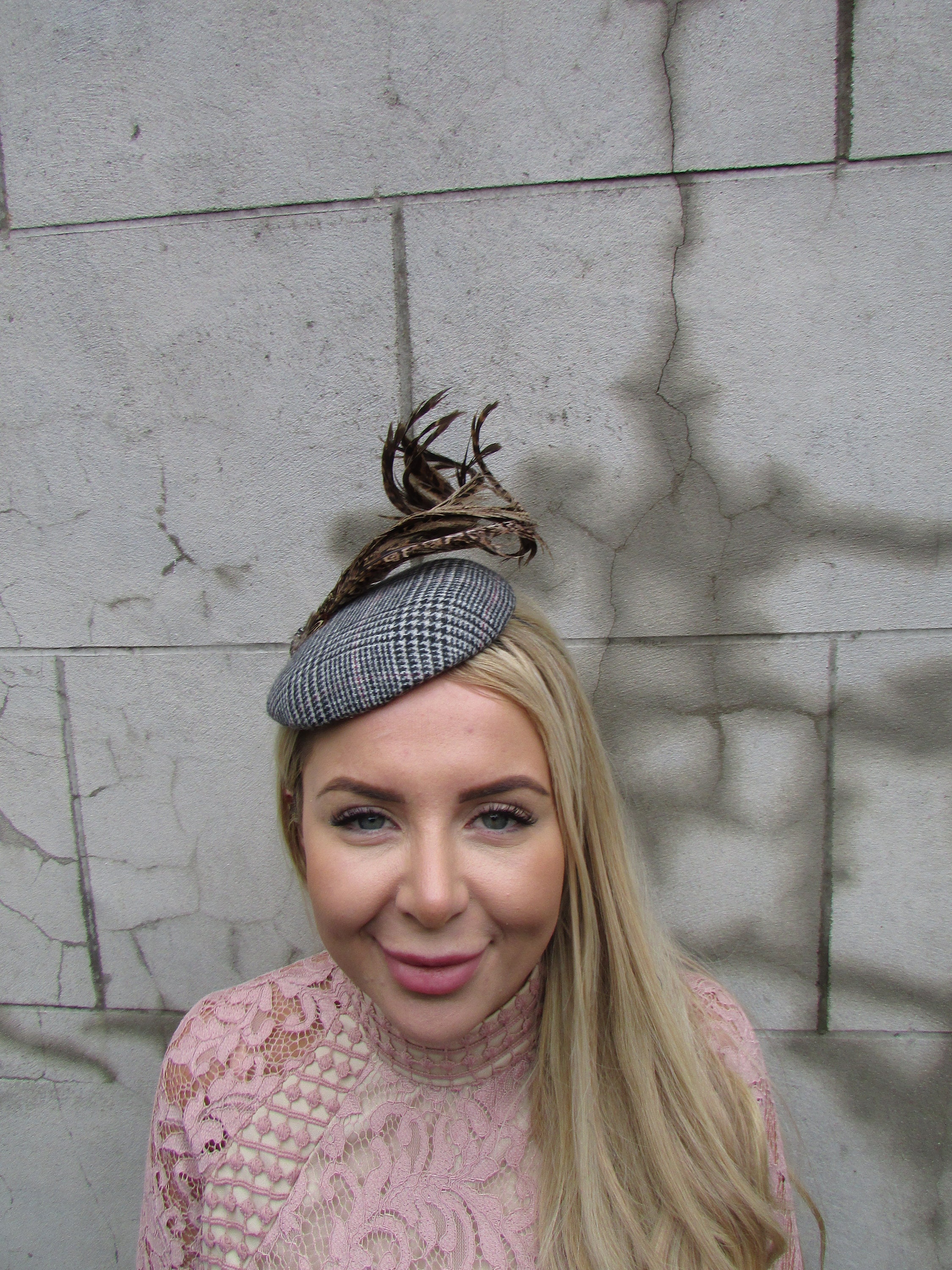Houndstooth Pillbox Hat - Etsy display picture 3