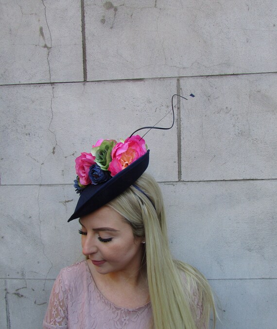 Navy Blue Olive Green Cerise Pink Rose 