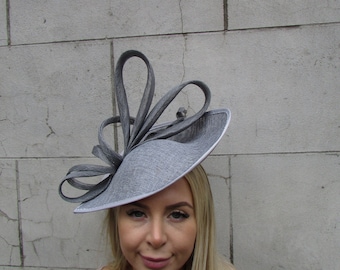 Luxe Gray Sequin Floral Applique Lightweight Hat hat262_sequin_baseball_cap_sil  main image 4