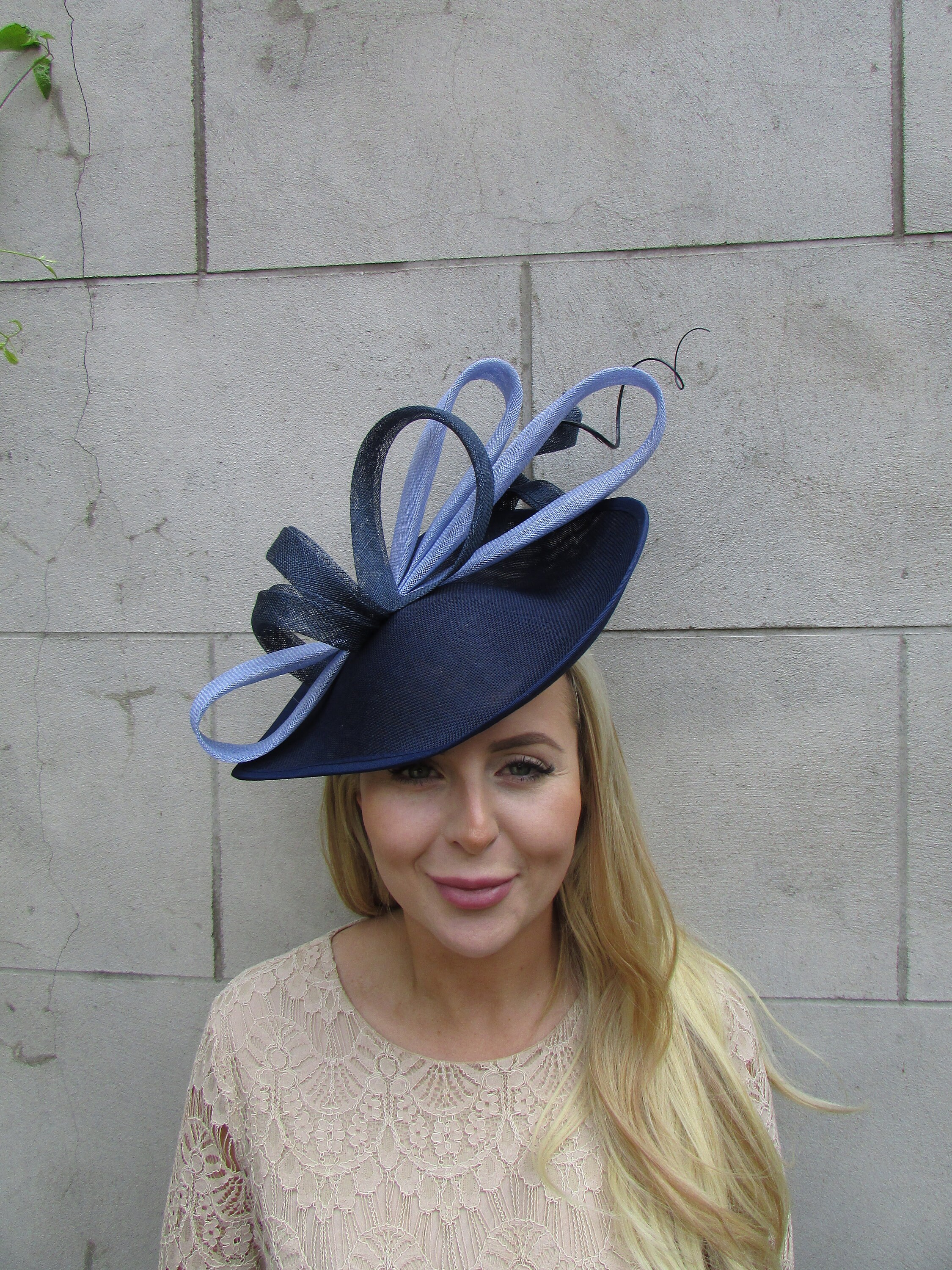 One off Piece Navy Blue Cornflower Blue 