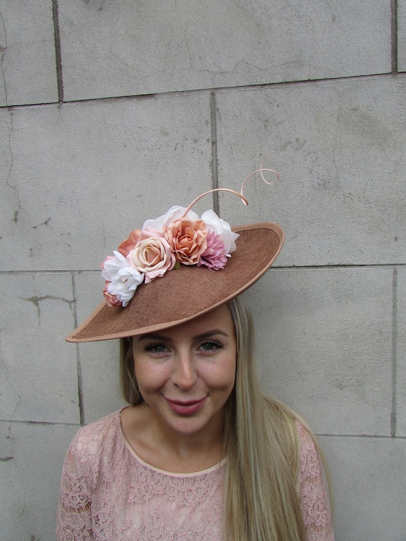 Large Brown Fawn Mink Latte Cream Peach Nude Pink Blush Rose 