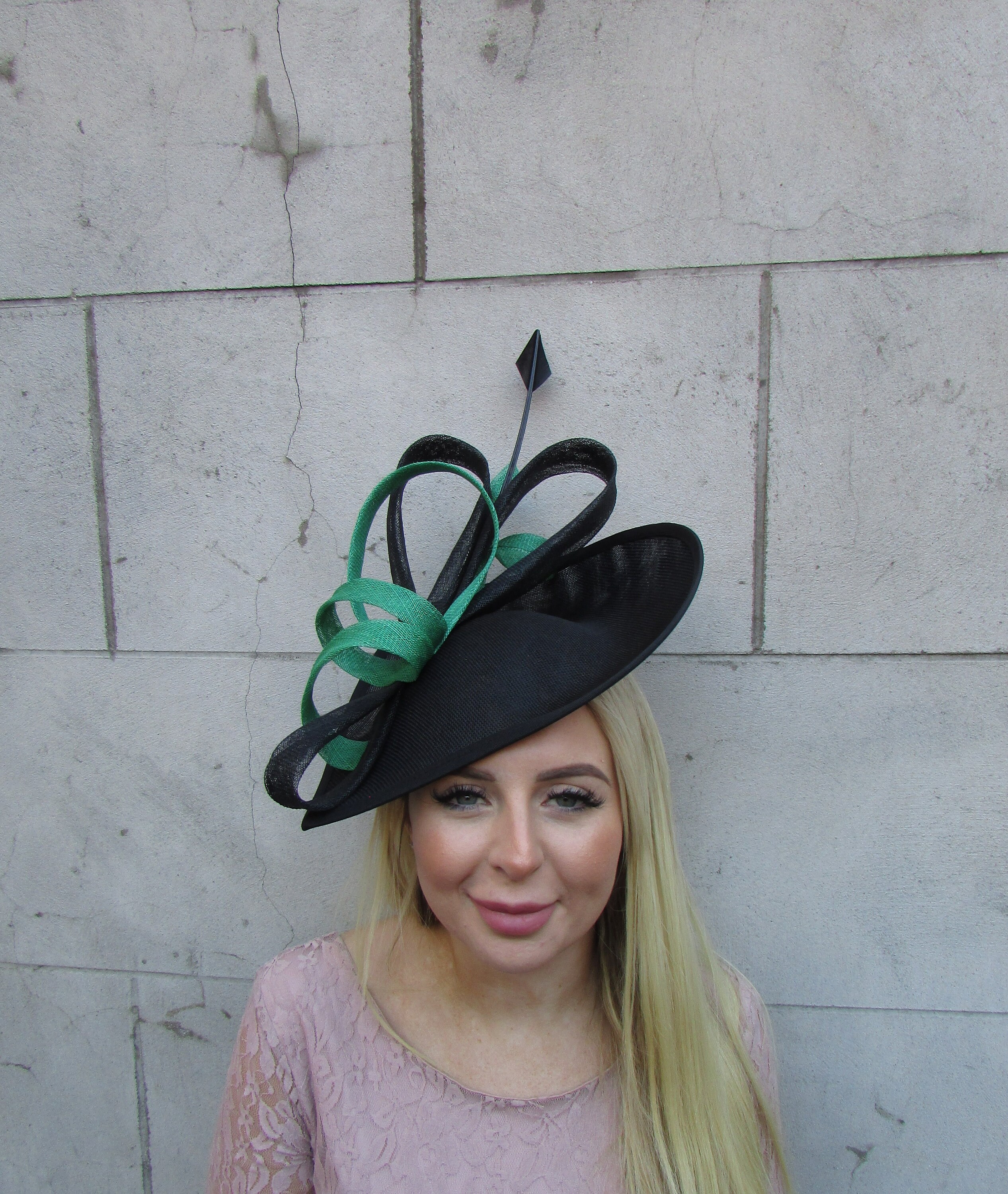 Emerald Green Fascinator Hat 