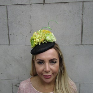 Lime Pillbox Hat - Etsy