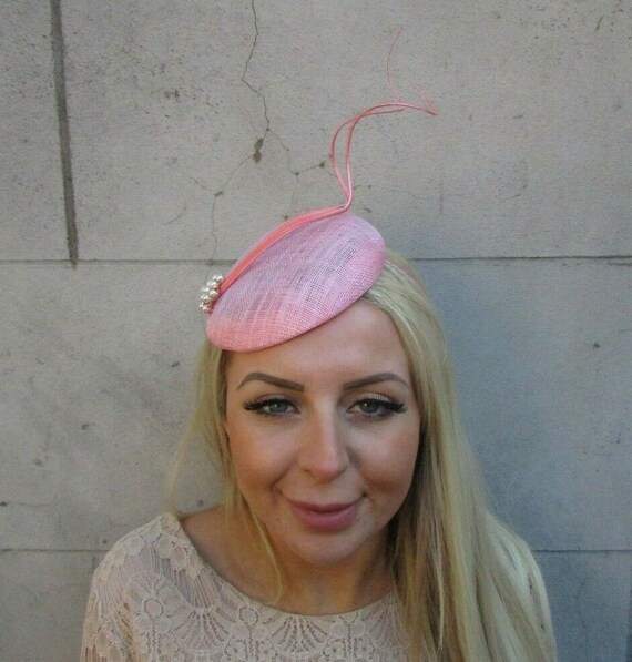 Light Pink Ivory Pearl Feather 