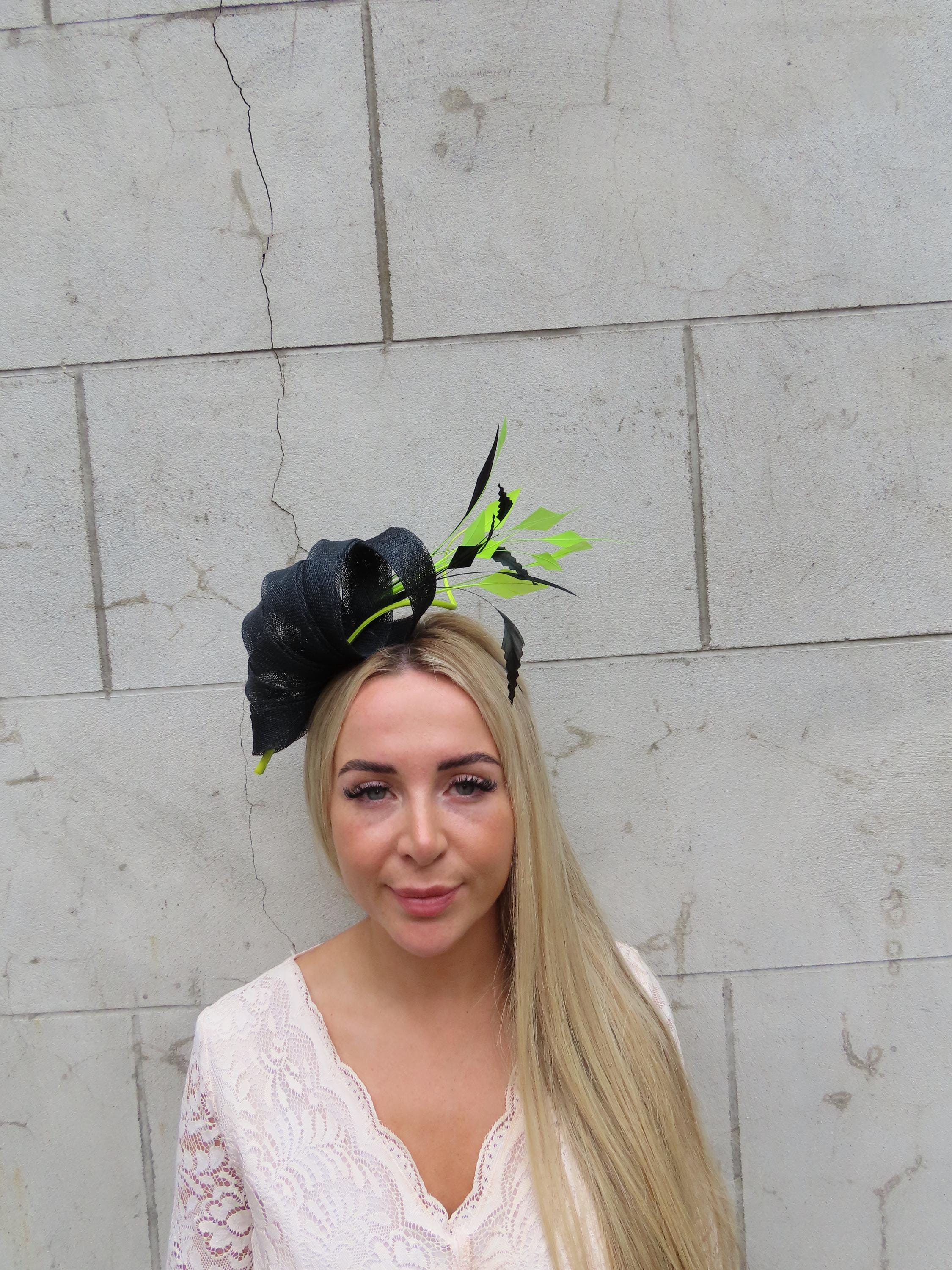 Black and Lime Green Hatinator - Etsy UK