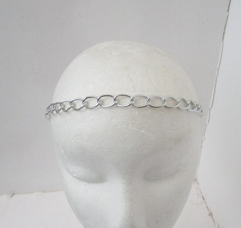 chain link headband