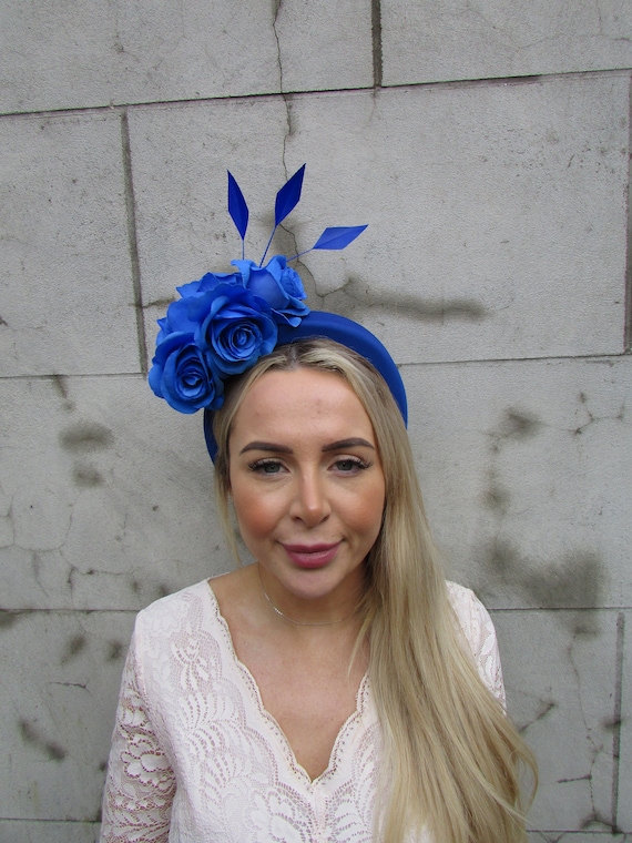floral headpiece wedding guest