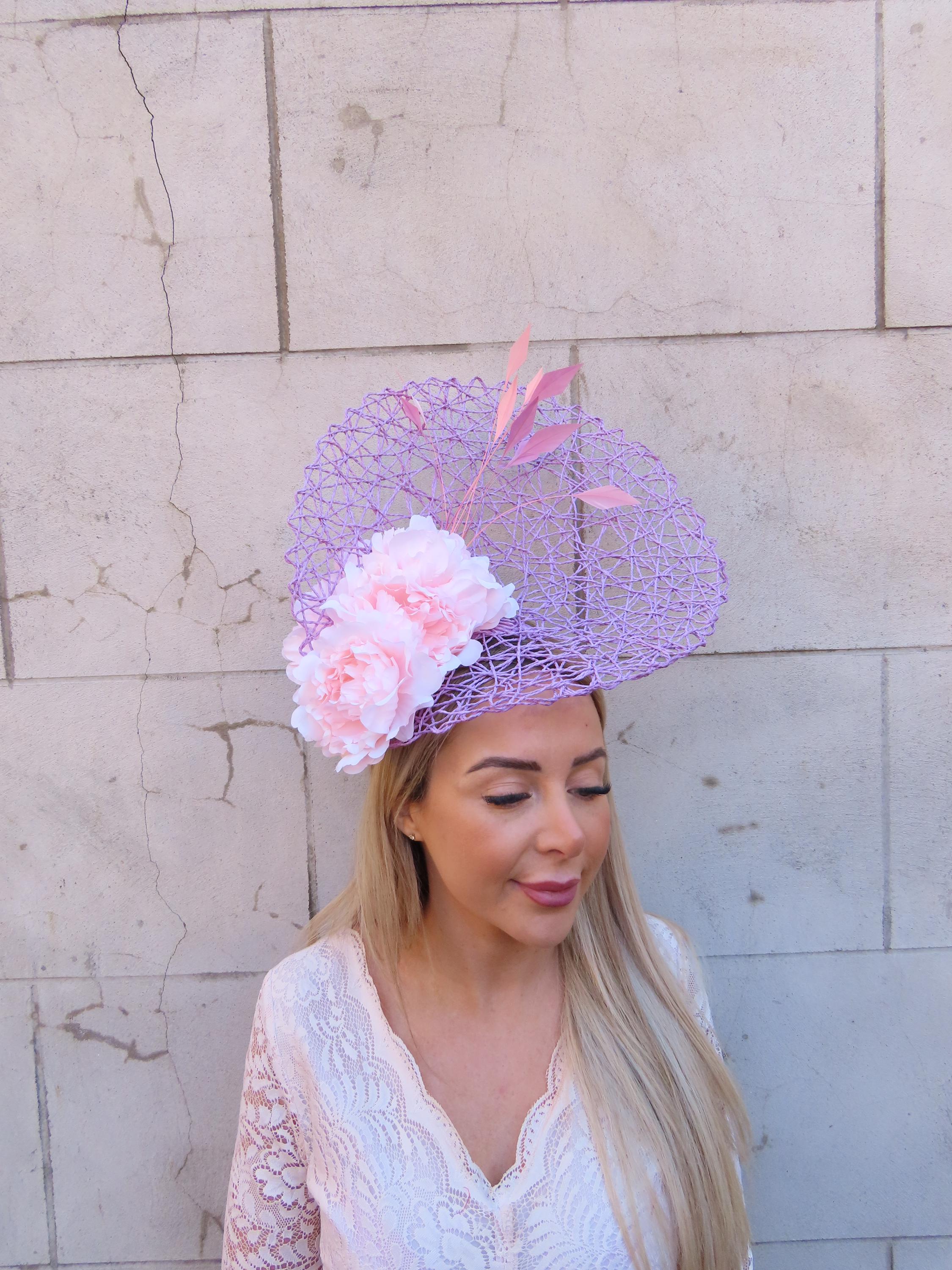 4711 Lucky Leaf Women Organza Feather Fascinator Hat, Bridal Flower kentucky derby hat fascinator emerald green satin with  main image 2
