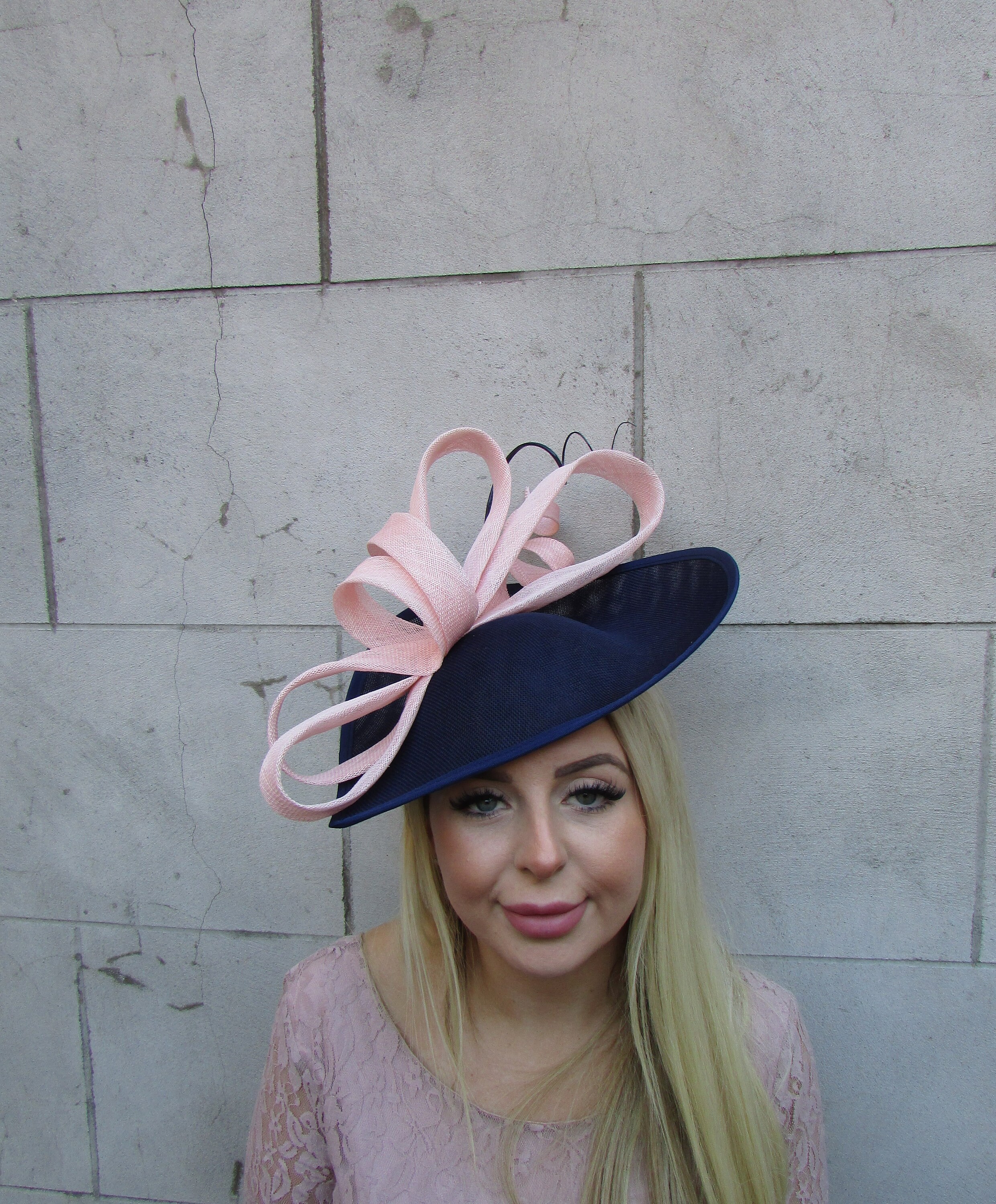 Marine Bleu Pâle Blush Rose 