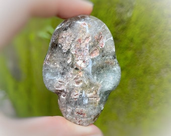 Actinolite x Chlorite * Crystal Skull *L27.x33