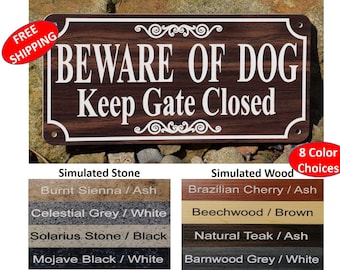 etsy beware of dog sign