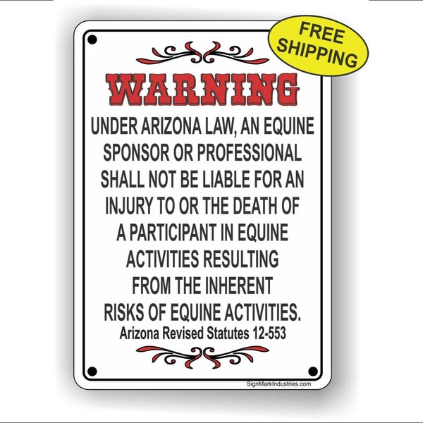 Equine Sign Etsy