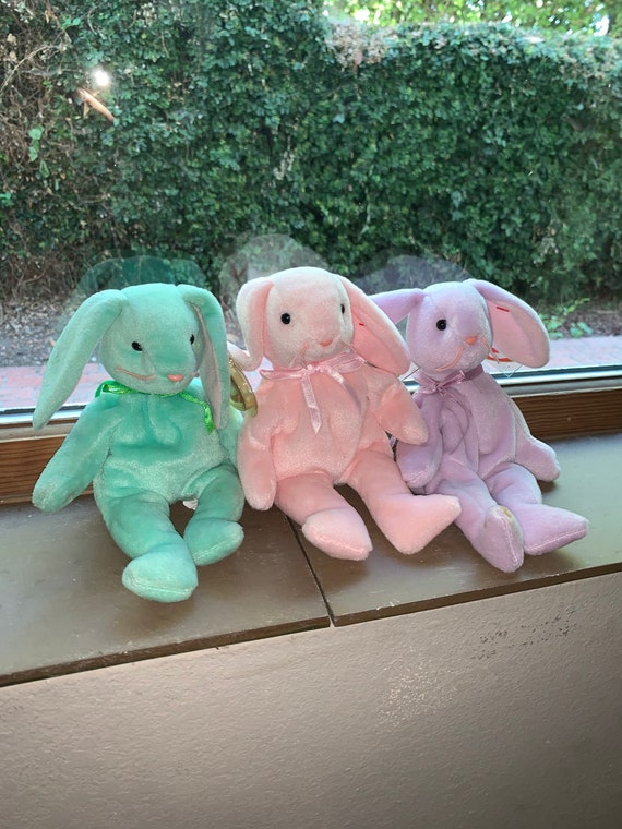 hippity hoppity and floppity beanie babies