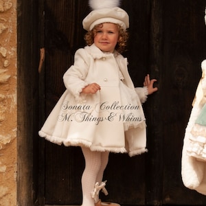 Winter COAT. Baby toddler & Girls. Daily Used or Special celebrations School Birthady Chirstmas Thanksgiving.Accessories are sold separately