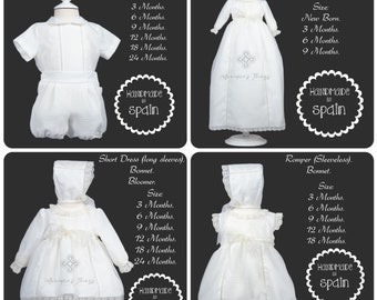 ELEGANCE COLLECTIE, traditionele Spaanse doopbaby, unisex gewaad, geborduurde tule, capuchon en cape met lange mouwen, handgemaakt, romper, jurk, ivoor