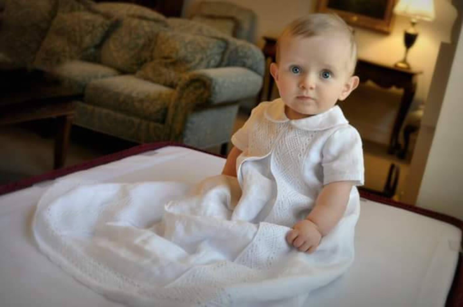Aurelian Heirloom Christening Gown for Boys (Baptism Outfit) – Made to Order (AB003) main image 0