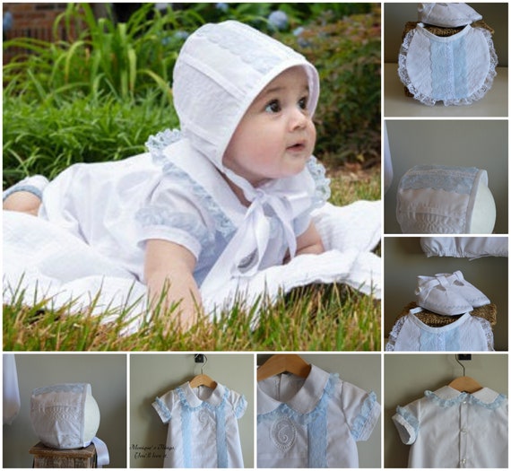 Pelele Ceremonia JESUS Bebe y nino. Batista suiza y encaje. Disena tu propio conjunto. Varios colores. Bautizos bodas celebracion fiesta Etsy Mexico