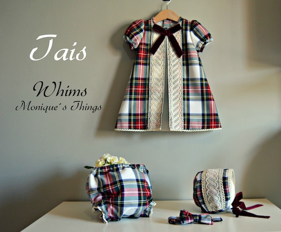 TAIS. 0 Months to 8 Years.baby.toddler.girl EASTER Dress.retro.vintage.x-mas.birthday,tea  Party,photo Outfit.spanish Clothes.bonnet.bloomer
