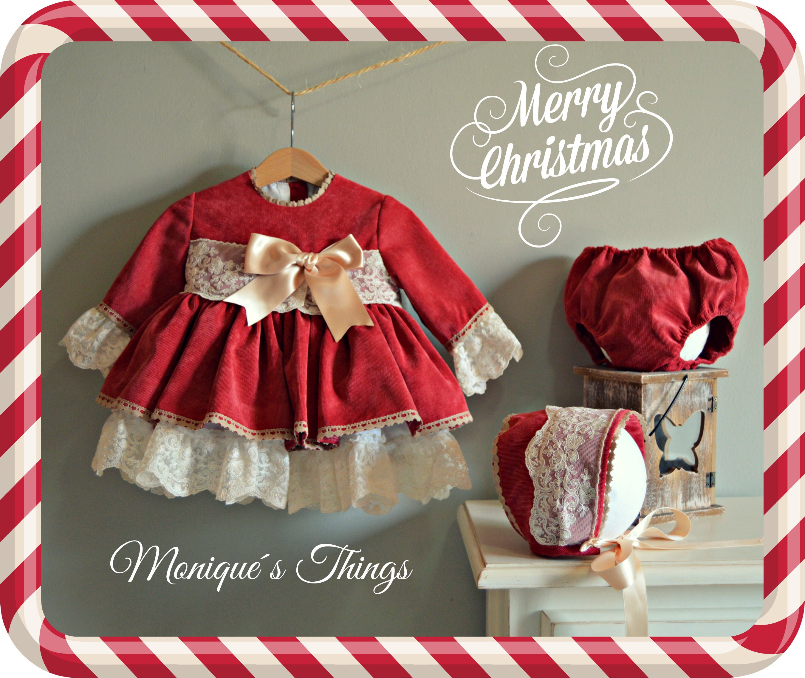3 month old christmas dress